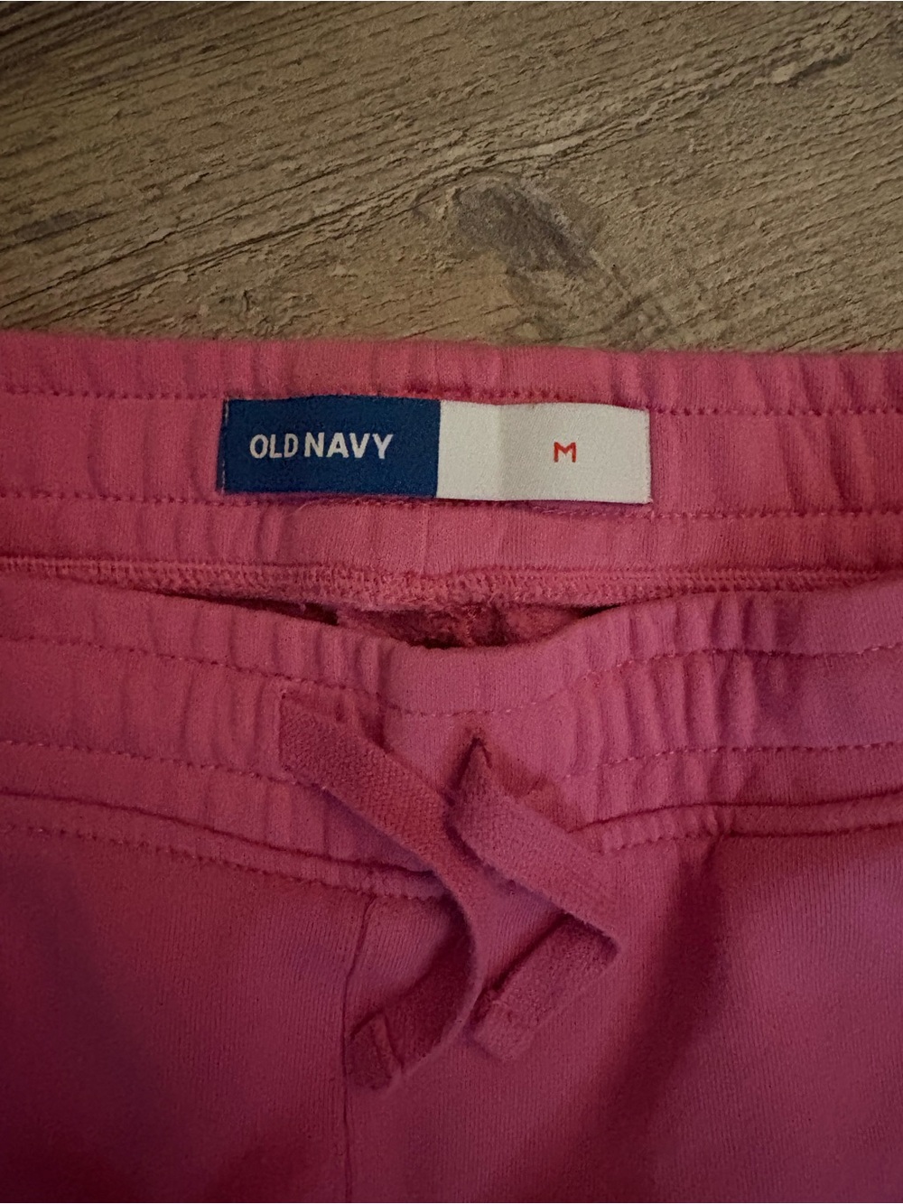 Pink Drawstring Jogger Sweatpants - Picture 4 of 4